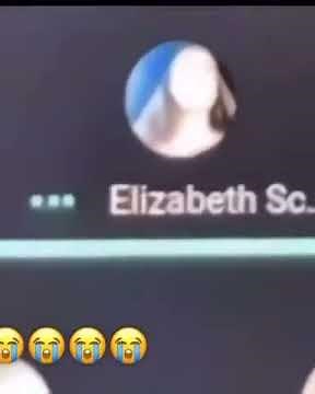 Elizabeth gets her cheeks clapped during Online school