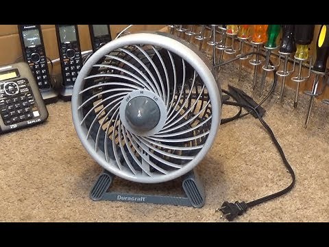 Duracraft DT-70 2-Speed Personal Fan | Initial Checkout