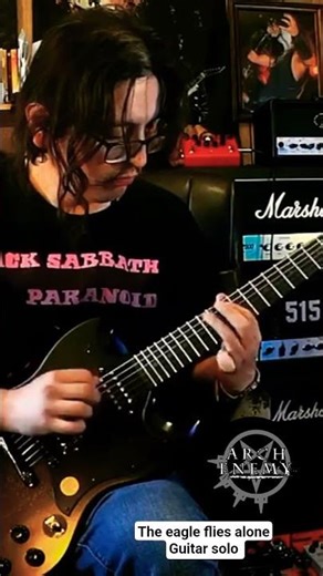 Arch Enemy - The eagle flies alone ( Guitar solo )