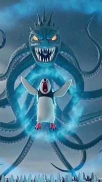 🥶Penguin Vs Monster 🥶🥶#shorts #ai #trending #funny