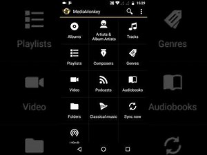 Installer et paramétrer l’application MediaMonkey Android