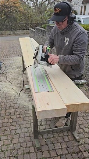 Festool HK85 80mm in one go #woodworking #woodwork #diy