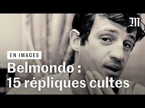 Mort de Jean-Paul Belmondo : ses répliques cultes