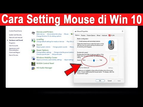 Cara Setting Mouse Windows 10