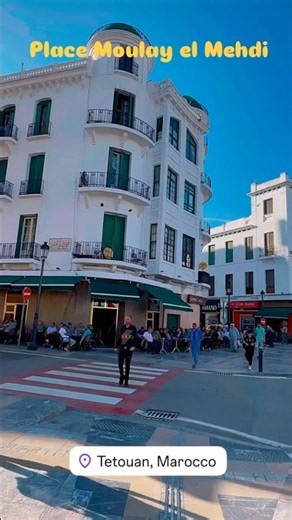 Au cœur de Tétouan : La Place Moulay El Mehdi