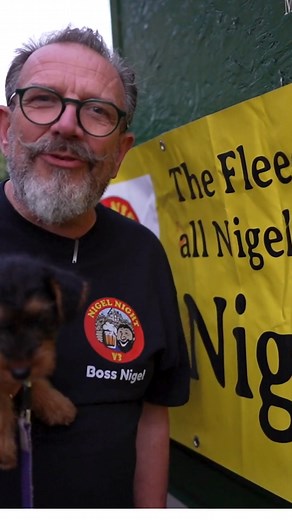 What a night! Thanks all for coming, just over 400 verified Nigels from all over the globe made it to Nigel Night V3. Celebrating the joy of sharing a name, and finding a whole bunch of new mates who get it straight away. 🍻 Pint for Nigel please! (And no, the new pub dog isn’t called Nigel… sorry.) #NigelNightV3 | The Fleece Inn, Bretforton