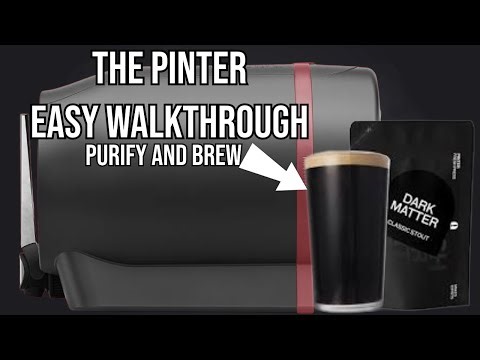 The Pinter 3 Purify and Brew Walkthrough Easy Guide | Dark Matter Classic Stout Brew