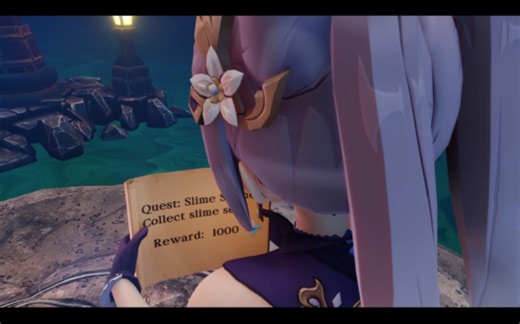 刻晴大战史莱姆（完整版）