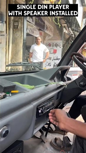 Super Carry Music Upgrade 🎶 | Single DIN Player + High-Bass Speakers Installed