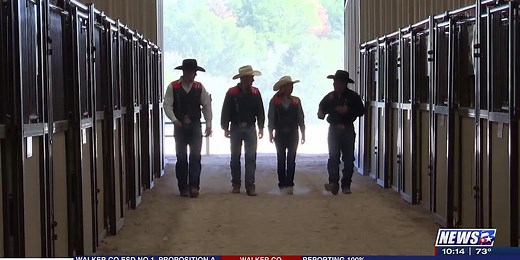 Sam Houston State University Rodeo Team unveils new indoor arena
