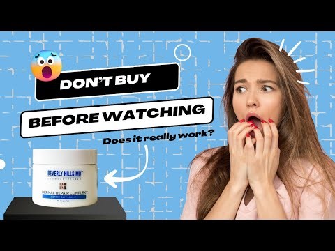 Beverly Hills MD Dermal Repair Complex Review: Truth revealed ⚠️⚠️