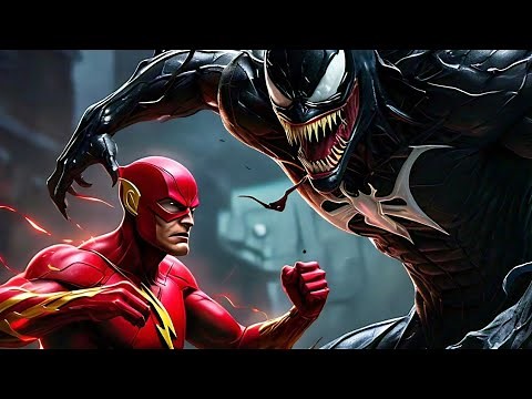 Flash vs Venom | Epic Battle | Fight | Flash | venom | DC vs Marvel | Superheroes | Clash | Titans |