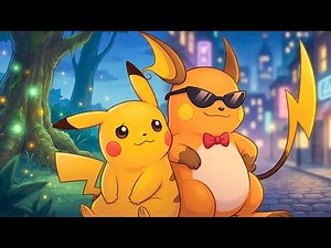 The Country Pikachu and the City Raichu | Pokémon Bedtime Story for Kids | A Calm Moral Sleep Tale