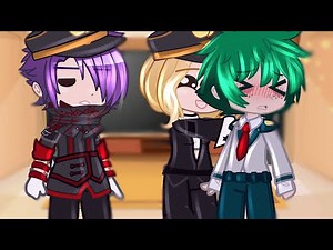 Shiketsu High React To Deku // Izuku Midoriya // MHA // Gacha Club