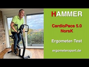 Hammer CardioPace 5.0 NorsK Ergometer Test #ergometersport