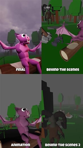 Behind the Scenes of Bat vs Real Bat Animation