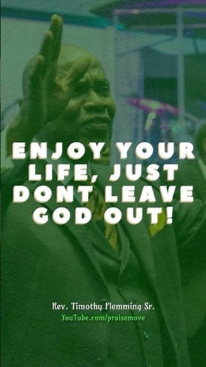 Watch last Sunday’s FULL sermon (3.1) on YouTube now! - Rev Timothy Flemming Sr.