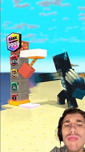 Rank Up Who is Stronger? - Minecraft Animation React