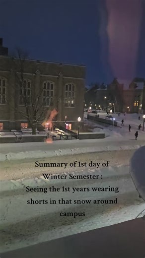 Winter Semester Overview at Queen's University