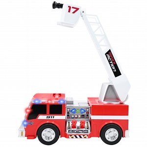 Maxx Action 18" Motorized Fire Truck with Lights & Sounds, Children Ages 3