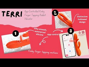 Introducing the new guy: Terri, an app controlled vibrator with the distinctive hollowed design!