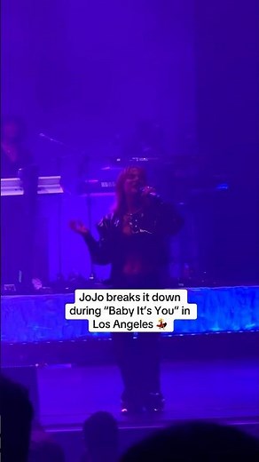 Jojo Belts Out Her Hit "Baby It's You" At Her Concert In Los Angeles | Billboard #Shorts