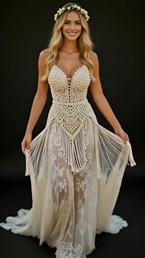 Macrame Dresses & Accessories #macrame