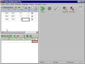Cutting Optimization pro 4 - Interfață în limba Română