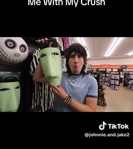 Some More Spirit Halloween Shopping #jake #johnnieguilbert #johnnie #jakewebber #jakeandjohnnie #thebros #spirithalloween #nightmarebeforechristmas #fyp