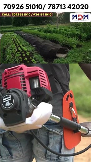 Modern Brush Cutter Demo 🚜 | Grass & Weed Cutting Made Simple