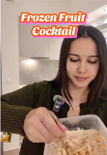 Quick and Easy 3-Ingredient Frozen Fruit Dessert