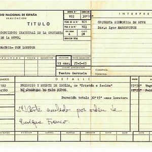 43K views · 361 reactions | ATENCIÓN: Joya del Archivo Sonoro. El 27 de mayo de 1965 hacía su presentación oficial la Orquesta Sinfónica de RTVE, dirigida por el maestro Igor Markevitch. Pero aquel primer concierto tuvo su misterio... y hubo una grabación que 'desapareció' --> https://www.rtve.es/a/16596498/ | Archivo RTVE | Facebook