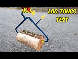 Testing Firewood Pick Up Tools!