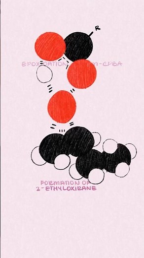 Epoxidation with m-CPBA of Alkenes - Organic Chemistry I - Formation of Epoxides #organicchemistry