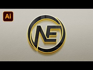 Professional Logo Design Illustrator Tutorial | Letter Logo Design | Adobe illustrator Tutorial