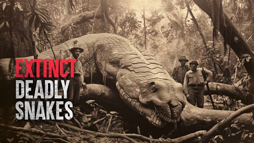 The extinct snakes you should be grateful for