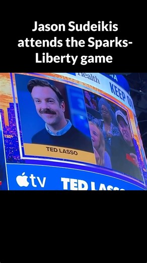 Is That Ted Lasso? 😂 Jason Sudeikis Goes Viral at WNBA Game