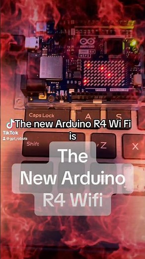 Introducing the new Arduino R4 WiFi #arduinoR4￼