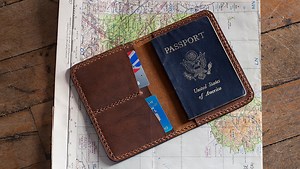 Leather Passport Cover Pattern – Free PDF Template   Build Video