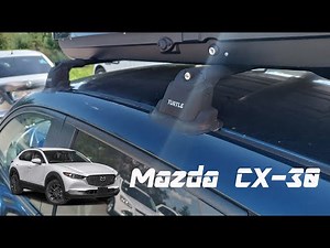 Roof rack MAZDA CX-30 Crossbars Installation