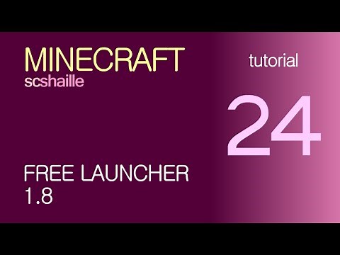 EN Minecraft tutorials: free launcher Shiginima 1.8 - how to download and install free Minecraft