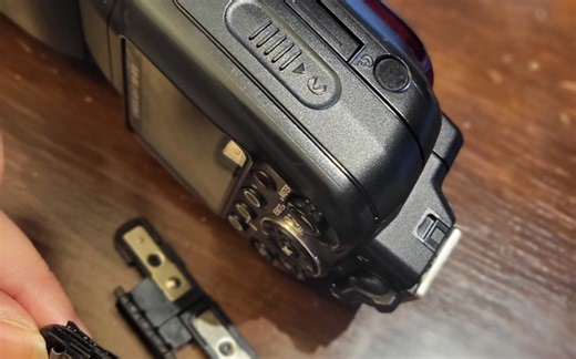DIY 更换尼康闪光灯Sb-910电磁盖