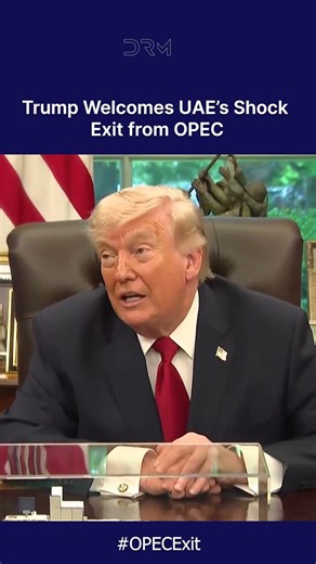 "OPEC IS BREAKING": Trump Cheers UAE Exit as Solution to High Gas Prices | DRM News | AC1C