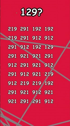 "Challenging Number Puzzle: Can You Find 129? | Number Riddle Game"