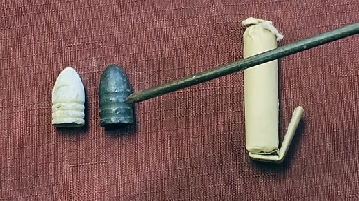 I found out Civil War ammo came wrapped like paper, but it was deadlier than it looked