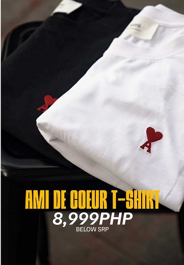 New stocks alert! 🚨🚨🚨 Ami De Coeur T-shirts and On Cloudtilt sneakers available here at Hype Archive PH! Our items are 100% legit and original 💯 📦 🇵🇭We ship nationwide ✅ Money back guarantee if fake 💳 Card payment available (for walk-ins only)