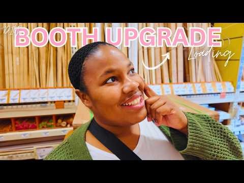Upgrading My Market Booth🎪…Preparing for a Bigger & Better Display | DITL of a Small Business Owner💕