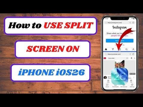 How to Use Split Screen on iPhone iOS 26 | Use Split Screen iPhone iOS 26
