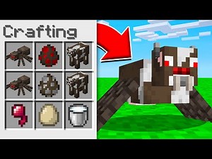 Crafting Merged Mobs In Minecraft!