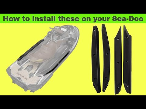 How to install the Sea-Doo Gunwale Footrest. ‪@Seadoo‬